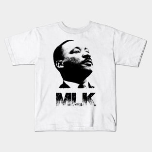 Martin Luther King Portrait Kids T-Shirt